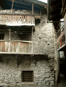 balconi in legno