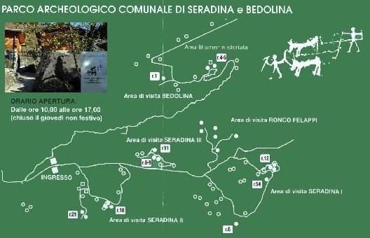 mappa parco di bedolina